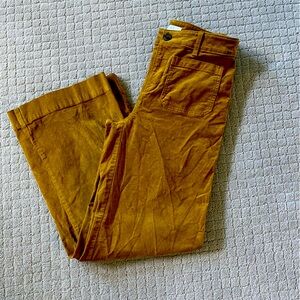 Loft wide leg corduroy pants